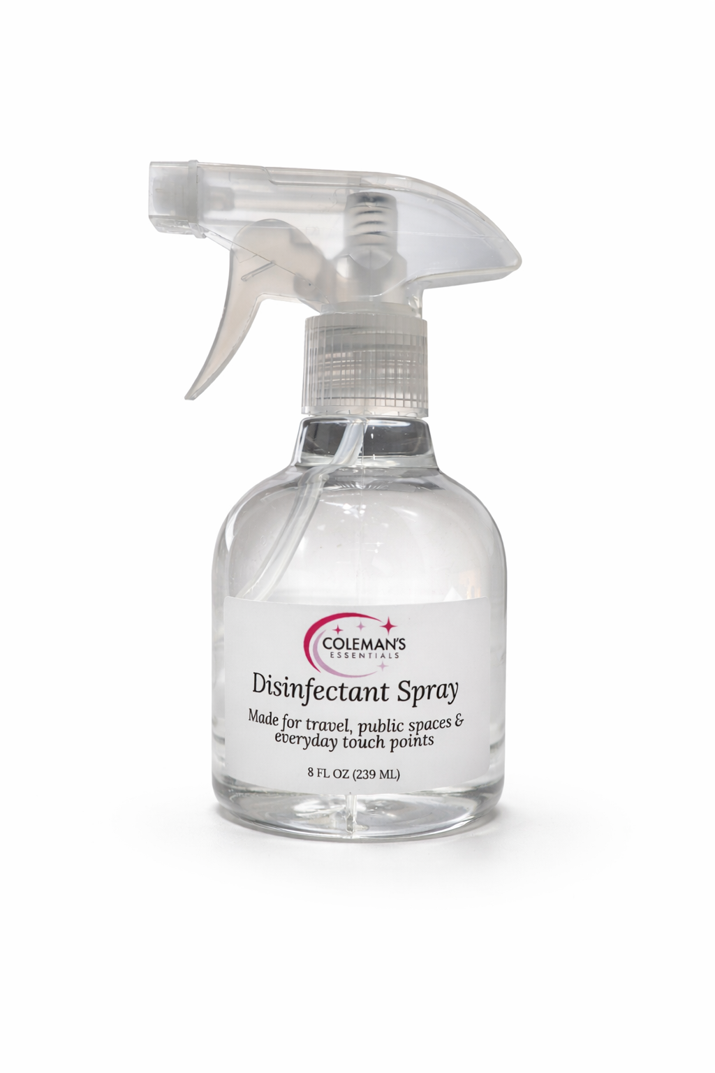 Disinfectant Spray, 8 oz – Coleman’s Essentials