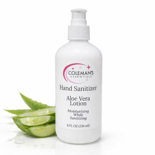 Aloe Vera Lotion Hand Sanitizer, 8 oz
